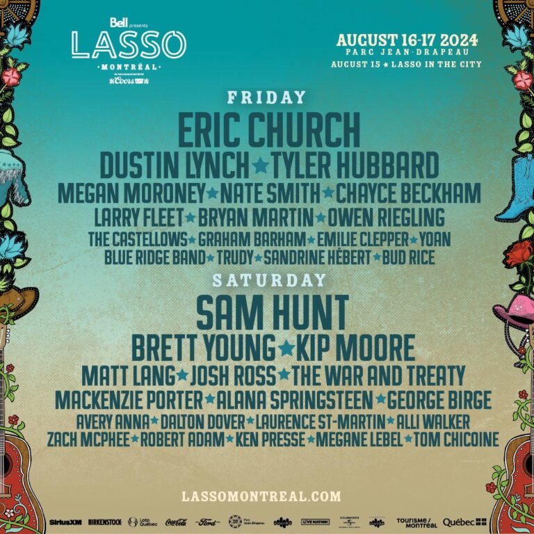 Lasso Montreal 2024 Lineup – Spotlight Canada